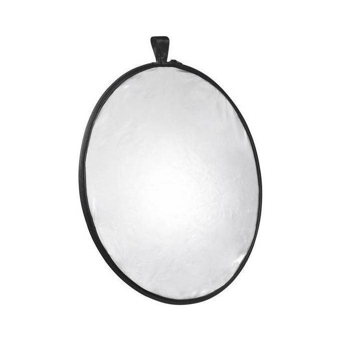 Mantona Riflettore pieghevole 5 in 1 110cm colori: Oro, Argento, Nero, Bianco