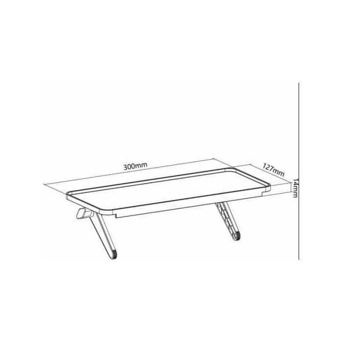 Sopar Media Shelf Mbb300