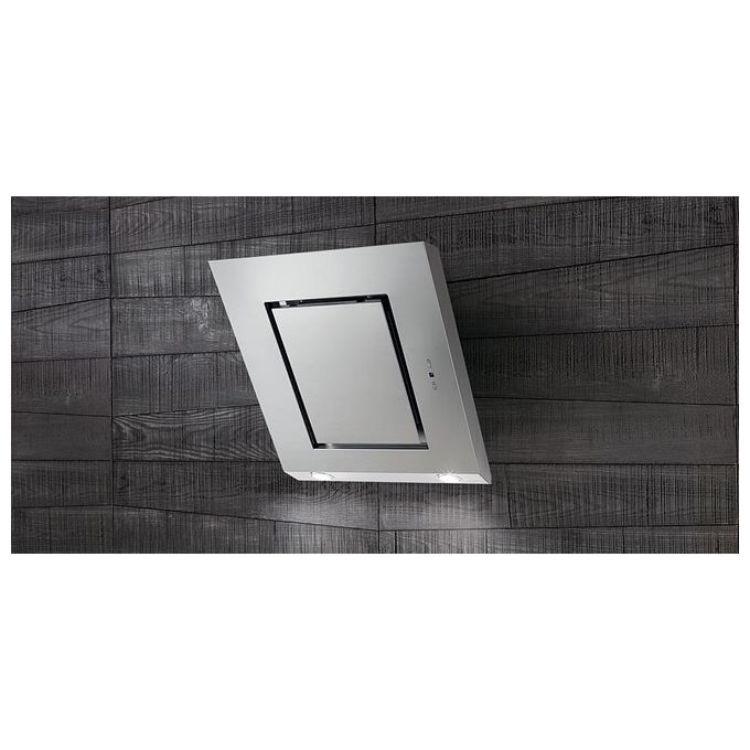 Elica PRF0006407B ELEKTRA IX-F-55 Cappa a parete filtrante 55 cm 570 m³-h Classe C 63 dB Controllo touch 3 velocita' Filtro antigrasso in alluminio Illuminazione LED Acciaio inox