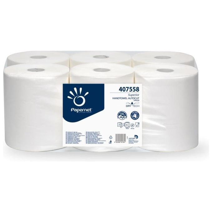 Papernet Cf6 bobine Asciugamani Rotolo 2v