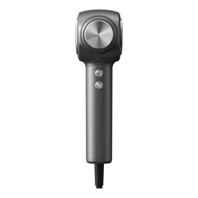 Solis 3804 AirVolution Asciugacapelli 1600 W Tecnologia Ionica 4 Velocita' e Display TFT LCD con Accessori Magnetici colore Antracite