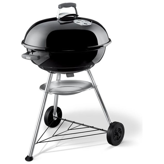 Weber 1321004-WEB Barbecue Compatto a Carbone 57cm Nero