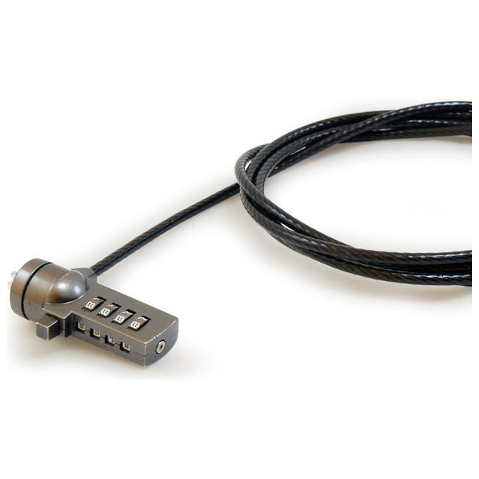 Conceptronic Cnbcomlock18 nb lock 1.8 Meters 4mm Cavo Diametro
