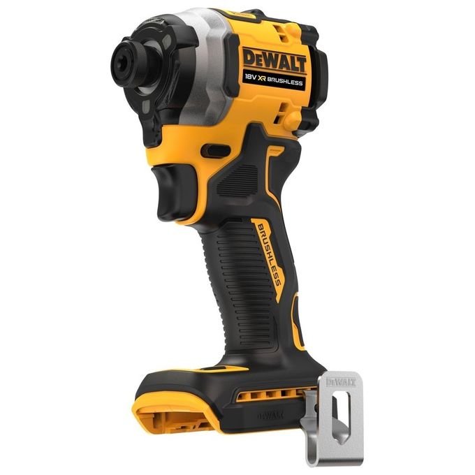 DEWALT DCF850NT-XJ Avvitatore ad impulsi 18V Brushless 3 velocita' 205 Nm attacco 1-4 pollici colore Nero e Giallo
