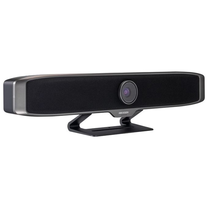 Hikvision IDS-UVC-X28 Telecamera per Videoconferenza 4K Ultra HD 3840x2160 60 fps CMOS Microfono Array 8ch Altoparlante 10W AI PTZ Bluetooth colore Nero Grigio