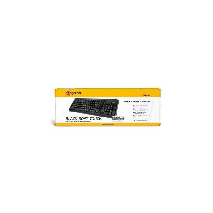 Hamlet Tastiera Black Usb Soft Touch