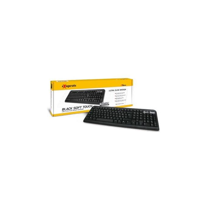 Hamlet Tastiera Black Usb Soft Touch