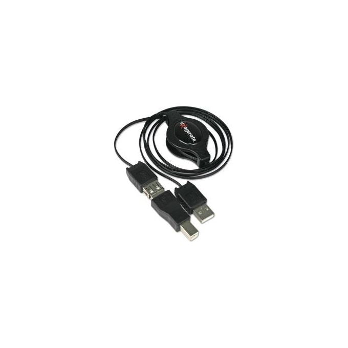 Hamlet KIT_ Cavo Retrattile Usb