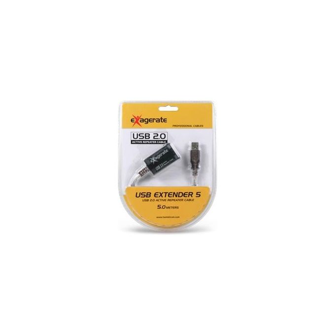 Hamlet Repeater Attivo Usb 5mt