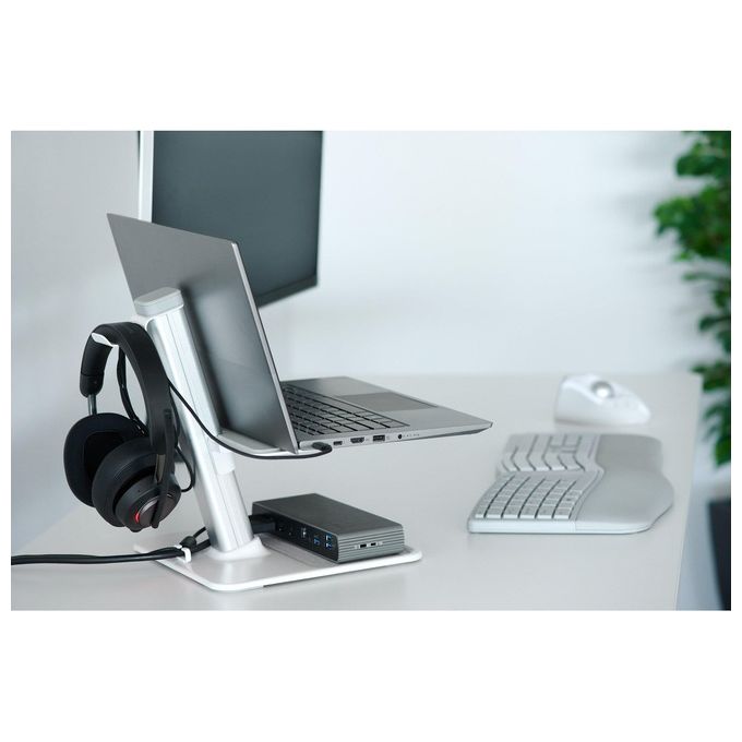 Kensington K83451WW H2000 Cuffie Over-Ear USB-C con Microfono Cancellazione Rumore Plug and Play colore Nero
