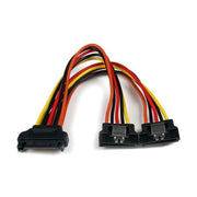 StarTech Adattatore cavo splitter Y di alimentazione SATA tipo latch 15 cm - M-F