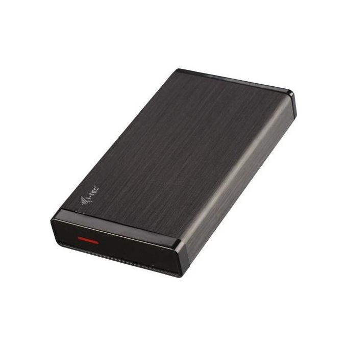 I-tec MYSAFE35U401 MySafe Advance Box Esterno HDD 3.5'' SATA USB 3.2 Gen 1 5 Gbps Alluminio colore Nero