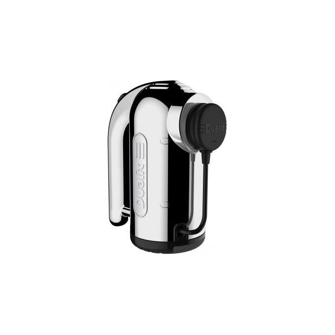 Dualit 89320 Sbattitore Manuale 400 W 4 Velocita' con Fruste Ganci e Punte Acciaio Inox Lucido colore Argento