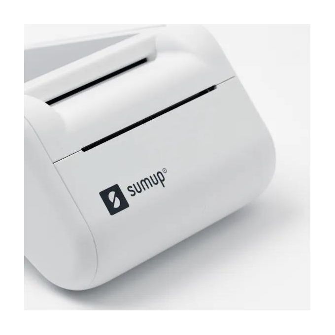 Sumup 800620001 Solo con Stampante POS Portatile Wi-Fi Dati Illimitati Touchscreen Stampa Termica colore Bianco