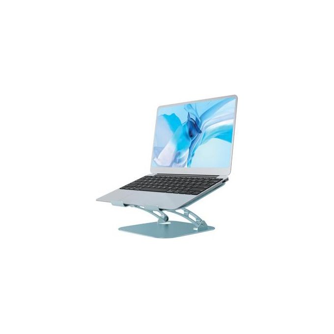 Atlantis P022-LS01-AP Supporto per Computer Portatile in Alluminio con Altezza Regolabile da 0 a 9 cm e Inclinazione da 0° a 90° colore Argento