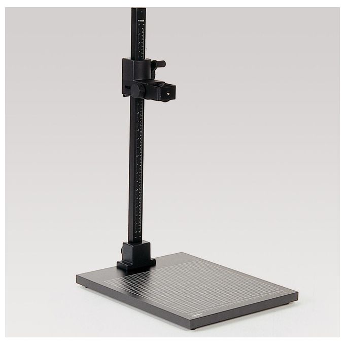 Kaiser Fototechnik 205411 RS 2 XA Stativo di Riproduzione base 40x50 cm colonna 76 cm portata 1,5 Kg filetto 1-4'' colore Nero Grigio