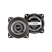 Majestic AP205BL Coppia Altoparlanti, 100mm 2vie, 80w, in Polipropilene
