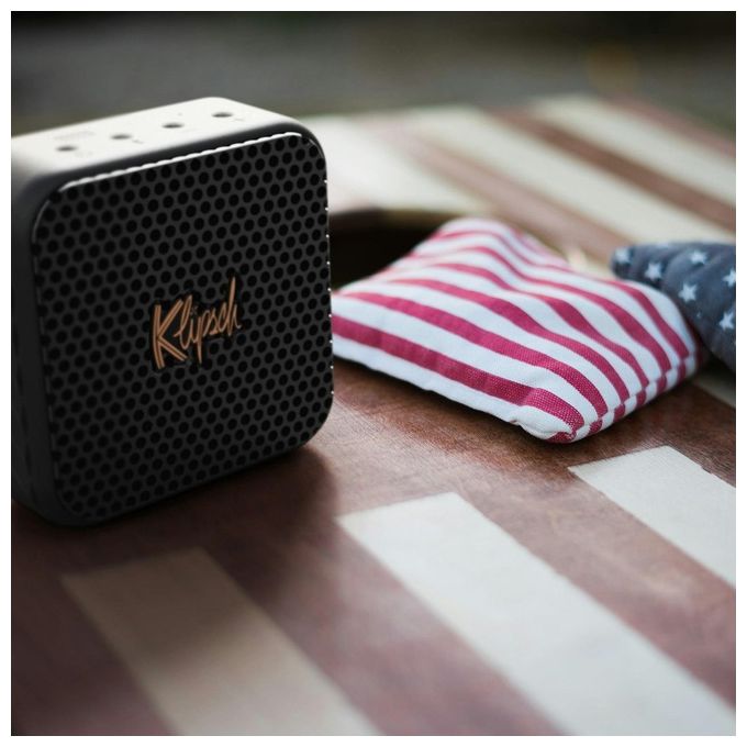 Klipsch 1072094 Austin Cassa Bluetooth Portatile 10W IP67 Autonomia 12h Bluetooth 5.3 colore Nero