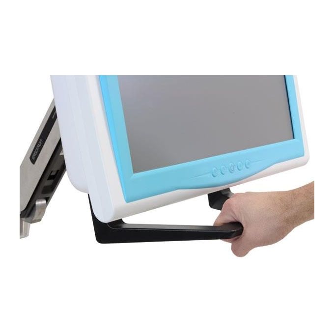 Ergotron 97-760-009 Kit di Fissaggio Maniglia per Monitor Compatibilita' 17'' - 32'' VESA 50x50 100x100 200x100 colore Nero