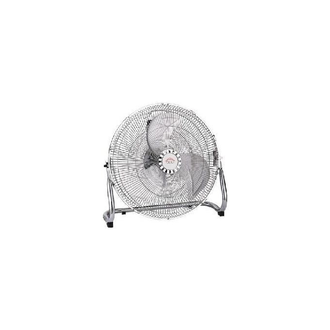 DCG Ventilatore Box con Diametro di 45 cm e 3 Velocita' per Comfort Ottimale in Metallo Cromato