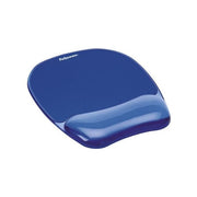 Fellowes Leonardi Mousepad Gelcrystals Supp Polso Azz