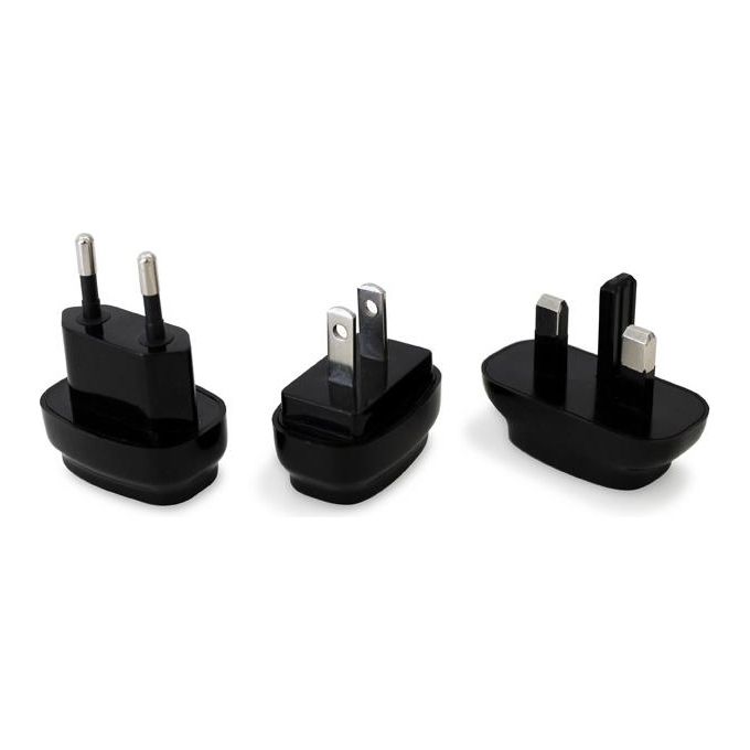 Puro MTCUSBUNIBLK Caricabatterie da Viaggio Universale USB 5V 2.1A 1 Porta USB 2.0 colore Nero