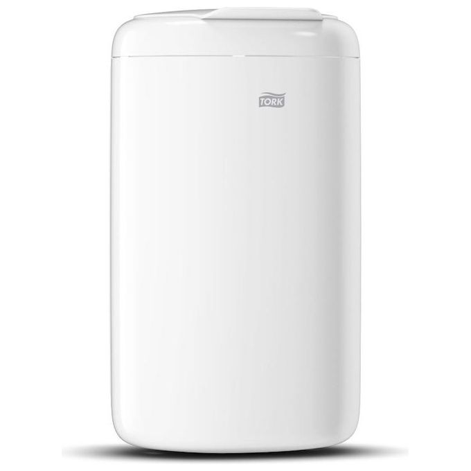Tork 564000 Elevation Cestino per Rifiuti 5 L con Coperchio a Chiusura Automatica e Fodera Nascosta colore Bianco