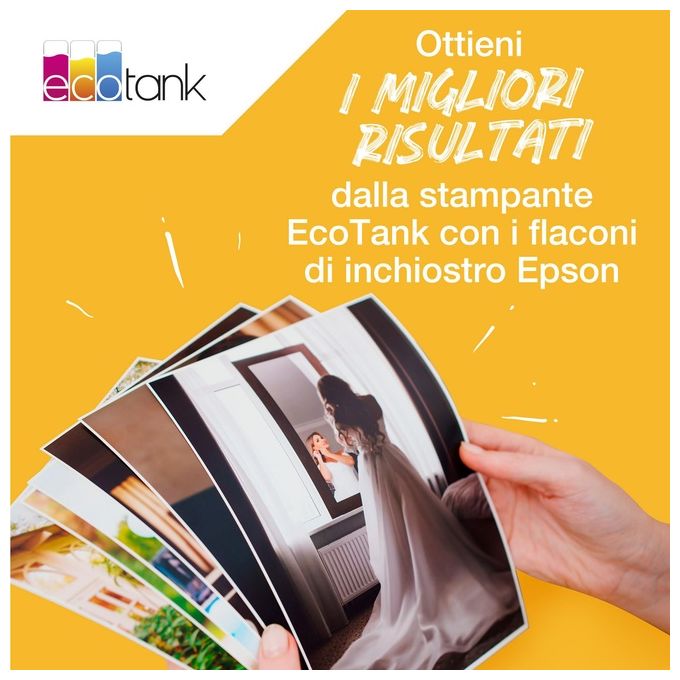 Epson 114 Ecotank Pigment Black Ink Bottle Cartuccia