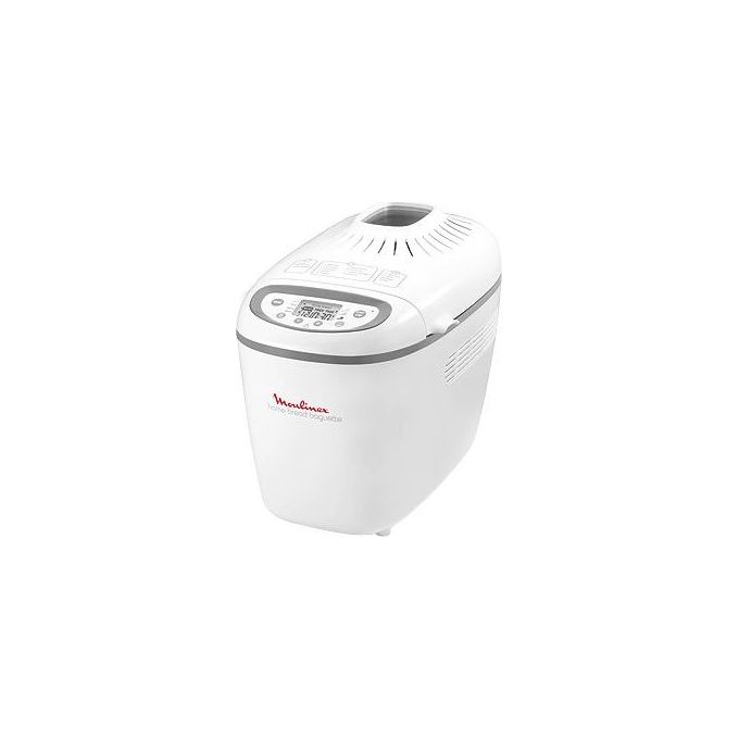 Moulinex OW6101 Home Bread Baguette Macchina del Pane 16 Programmi 1650W 1.5 Kg Timer 15h colore Bianco