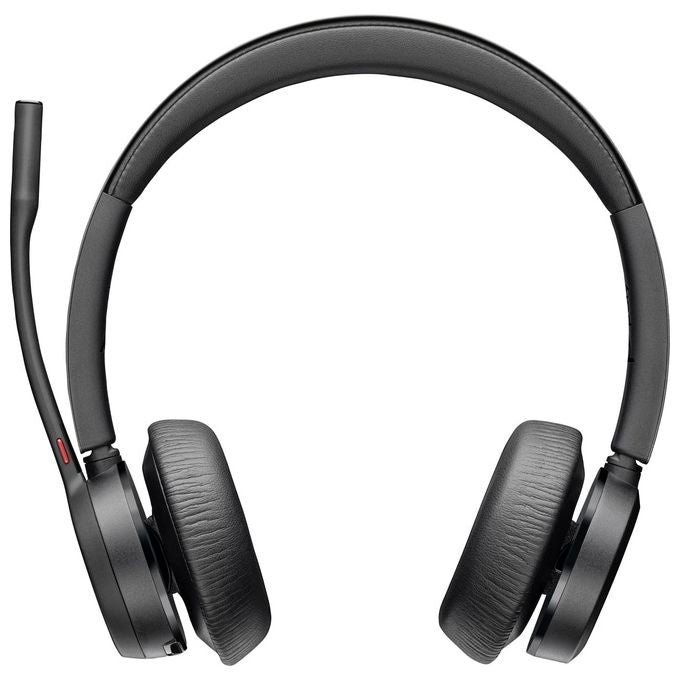 Poly 218475-02 Voyager 4320 UC Cuffie Wireless con Bluetooth 5.1 e Dongle BT700 USB-A Certificato Microsoft Teams colore Nero