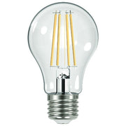 Beghelli 58121 Lampadina LED Forma A E27 7W 1000lm 2700K Bianco Caldo 15000h 3 pezzi colore Bianco