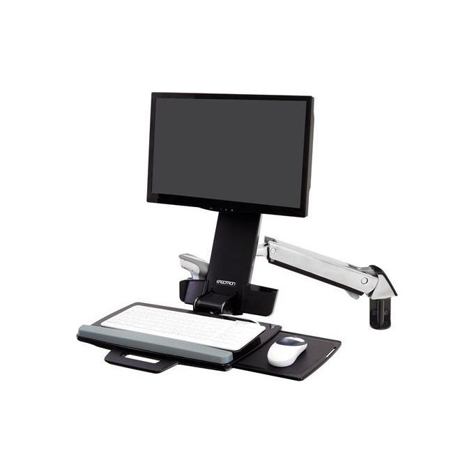 Ergotron StyleView Sit-Stand Combo Arm KIT_ Montaggio per Display 24'' in Alluminio