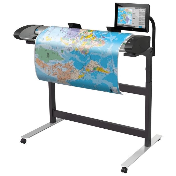 HP 5EK01A#B19 SD Pro 2 Scanner per Grandi Formati 44 pollici A0 CIS 1200 x 1200 DPI Touchscreen 15.6 pollici colore Nero