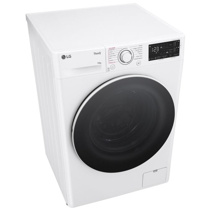LG F4R3710NSWW Lavatrice 10kg AI DD Classe Energetica A-1400 Giri Autodosaggio Wi-Fi