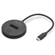 Digitus DA-71547 Docking Station SSD M.2 NVMe SATA USB-C 3.2 Gen2 10 Gbps fino a 4 TB Plug and Play colore Nero