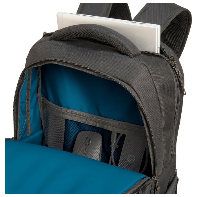 HP 500S6AA Professional Zaino per Notebook 17,3'' Poliestere Resistente all'Acqua 6 Scomparti Porta Bottiglia colore Nero