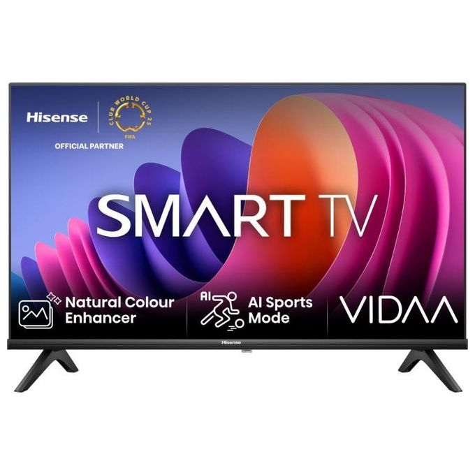 Hisense 40A49N Smart TV LED 40'' Full HD VIDAA DVB-T2 HEVC WiFi HDMI USB colore Nero