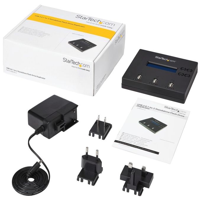 Duplicatore ed Eraser Indipendente per unita' Drive Flash 1:2