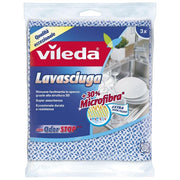 Vileda Panno Multiuso Lavasciuga Pezzi 3 Cm 36X34