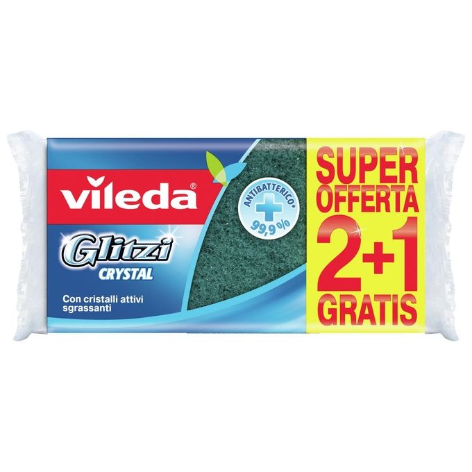 Spugne Vileda Glitzi Crystal 2+1