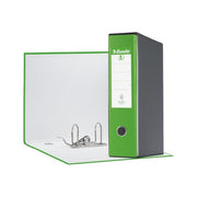 Esselte 390755940 Registratore con Custodia G55 Eurofile Protocollo Dorso 8cm Cartone Rivestito in PP Verde Vivida