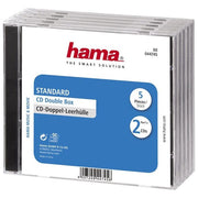 Hama Custodia CD Doppia 5 Pezzi