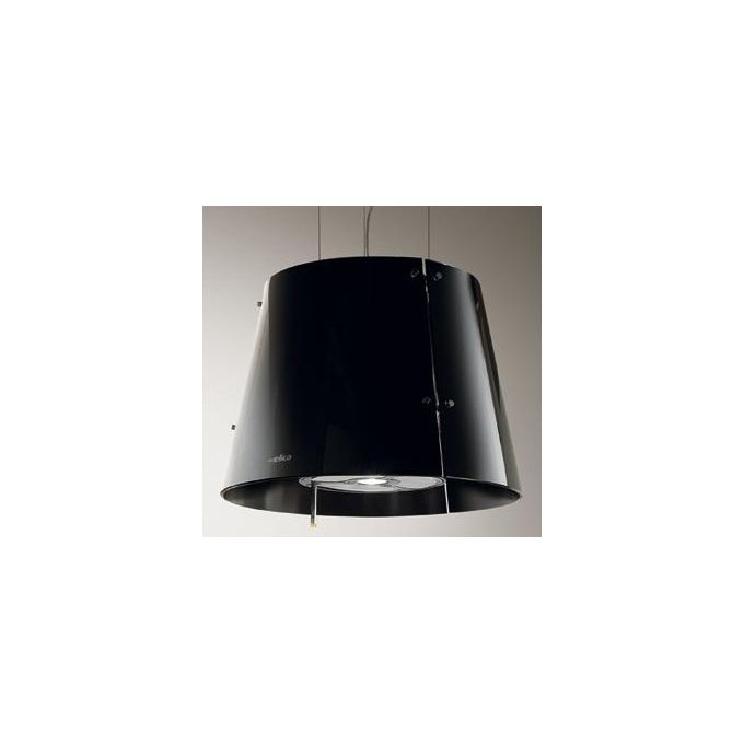 Elica PRF0010393 Grace Cappa a Isola 51 cm 515 m³-h Classe B 66 dB Magic Wand colore Nero