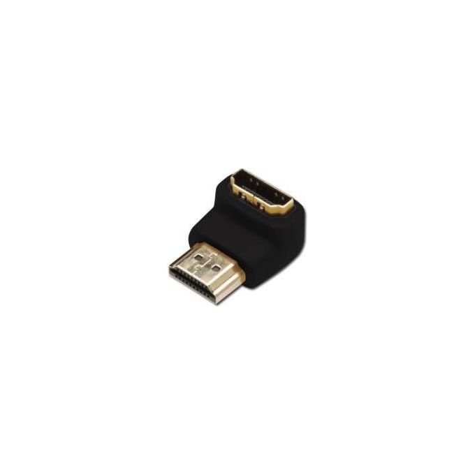 Digitus adattatore connettori hdmi maschio-femmina angolo a 90 gradi