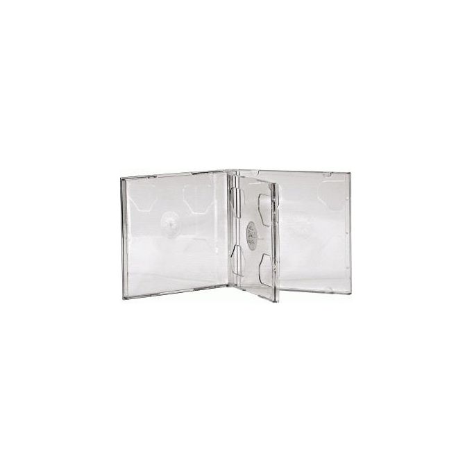 Hama CD-Double-Box Confezione da 5 Pezzi Trasparente Jewel-Case