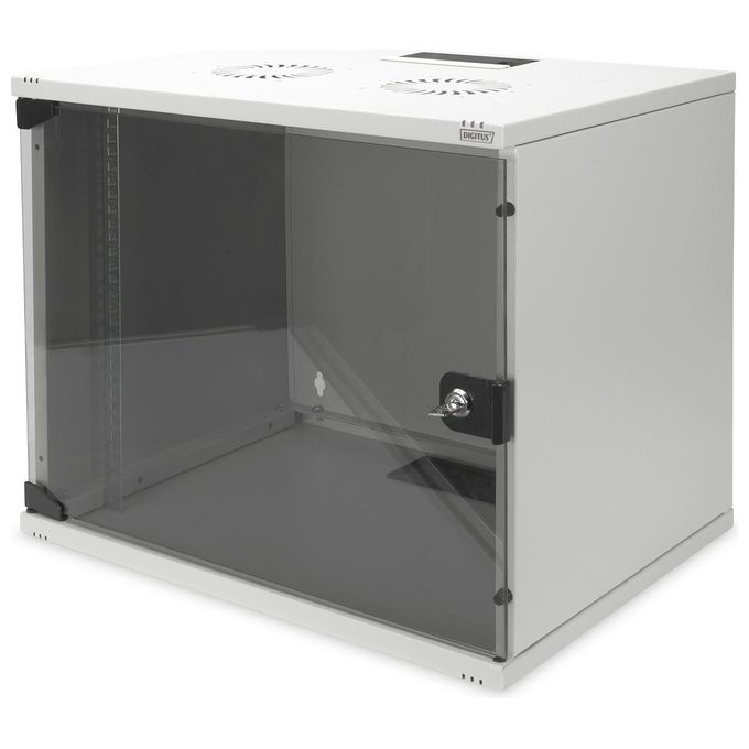 Digitus DN-19 09-U-S-1 Alloggiamento a parete SOHO 9U Capacita' 60 kg IP20 colore Grigio
