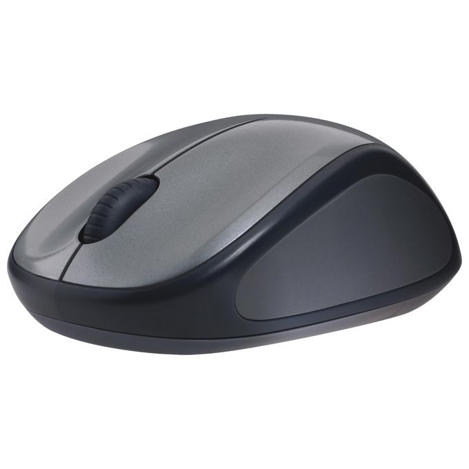 Logitech M235 Mouse Wireless, 2,4 GHz con Ricevitore USB Unifying, Tracciamento Ottico 1000 DPI, Durata Batteria di 12 Mesi, Compatibile con PC, Mac, Laptop, Chromebook - Grigio
