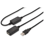 Digitus Estensore Di Linea Usb 2.0 Maschio-femmina Con Cavo Da Mt. 20