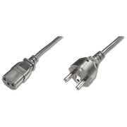 Digitus Cavo di Alimentazione 10-16 Ampere 250 V-Vde Spina Dritta Presa Iec 1.80mt