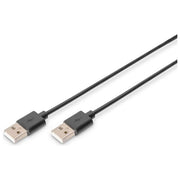 Digitus Cavo Usb 1.80mt Connettori Usb Tipo ''A'' Maschio -Maschio Usb 2.0 Nero